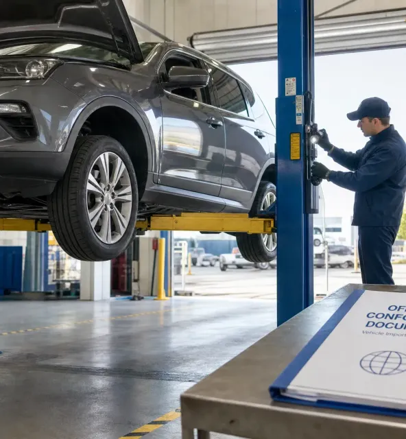 European Certificate of Conformity for Imported Cars