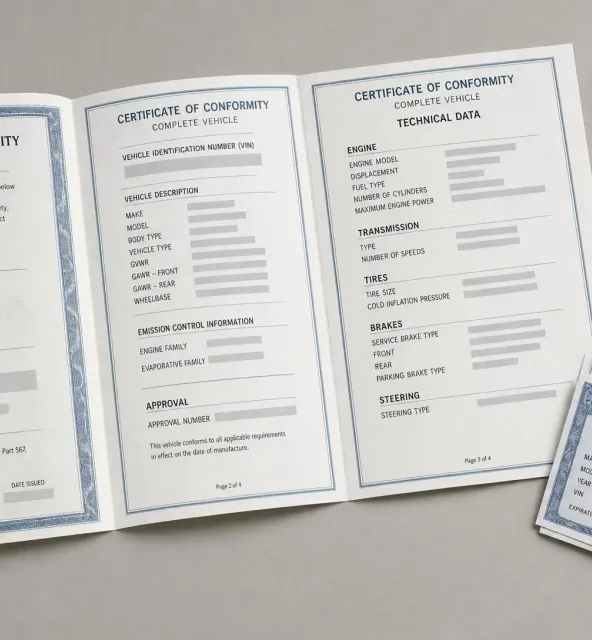 Certificate of Conformity Format Explained