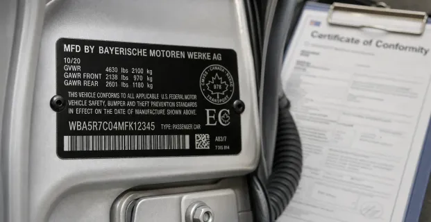 COC Document Meaning for Car Registration Explained